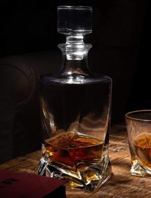 img 1 attached to Charles Whiskey Decanter by Elan Collective