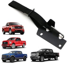 img 1 attached to 🚗 Удобный комплект стяжек для освобождения задних сидений для Ford SuperCrew F-150, SuperCab F-150, F-150 Raptor, F-250, F-350 (Серебро, 2009-2018/2015-2018/2017-2018)