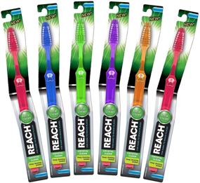 img 1 attached to 🪥 Reach Toothbrush, Medium Bristles, Full Head – Pack of 12