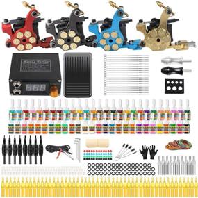 Solong Tattoo Complete Tattoo Kit 1 Pro Machine Guns 14 Inks Power Supply  Needle Grips Tips TK102  Amazonca Beauty  Personal Care