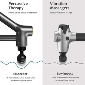 img 3 attached to 💪 Массажер PRO Нового Поколения 2021: Ударная Терапия Электрическим Молотом-Массажером для Глубокого Воздействия на Мышцы