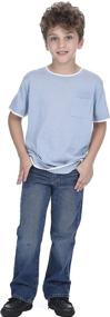 img 1 attached to 👕 State Cashmere Boys' Clothing: Sleeve Pocket T-Shirt - Tops, Tees, and Shirts