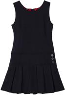 premium quality bienzoe stretchy pleated school uniforms for girls logo