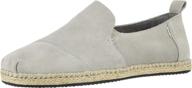 toms deconstructed alpargata washed canvas men's shoes and loafers & slip-ons logo