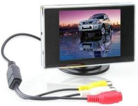 img 2 attached to High-Quality BW 3.5 Inch TFT LCD 🚗 Monitor for Car / Automobile: Enhance Your Driving Experience