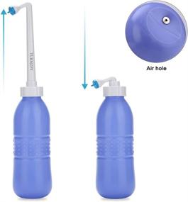 img 3 attached to TURMZPY Portable Bidet - 600ml Travel Bidet with Plastic EVA Bottle - Personal Hygiene and Cleaning Device