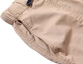 img 2 attached to Adjustable Boys' Chino Uniform Pants for School and Everyday Wear