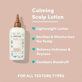 img 2 attached to 🌿 MIZANI Calming Scalp Lotion: Nourishing and Soothing Eucalyptus Oil Scalp Care for Curly Hair (4 Fl Oz)