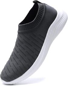 img 4 attached to FUDYNMALC Lightweight Breathable Sneakers Comfortable Men's Shoes