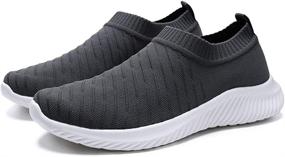 img 3 attached to FUDYNMALC Lightweight Breathable Sneakers Comfortable Men's Shoes