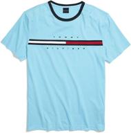 tommy hilfiger adaptive signature t shirt men's clothing logo