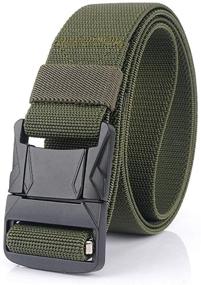 img 4 attached to 🔒 Tactical Buckle Quick Release Military Stretch Men's Accessories: Optimal Gear for Tactical Enthusiasts