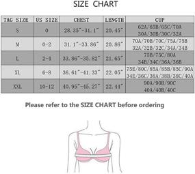 img 1 attached to Womens Modal Built Padded Camisole Women's Clothing