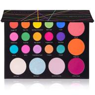 💄 shany revival remix palette - eye & cheek palette with 21 vibrant shades, including 15 matte and shimmer eyeshadows, 3 luminous highlighters, and 3 cheek-enhancing blushes logo