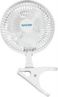 💨 hurricane classic clip fan 6 inch: compact cooling solution for any room logo
