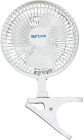 img 4 attached to 💨 Hurricane Classic Clip Fan 6 inch: Compact Cooling Solution for Any Room