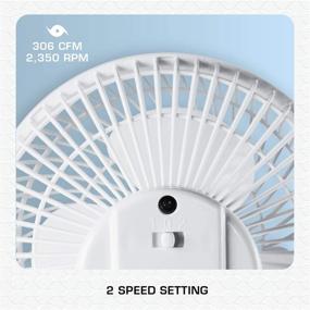 img 1 attached to 💨 Hurricane Classic Clip Fan 6 inch: Compact Cooling Solution for Any Room