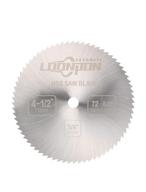 🪚 high speed steel circular saw blade - 4-1/2-inch 72t - cut-off blades for wood, plastic, metal & tile cutting - 3/8 inch arbor logo