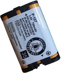 img 1 attached to 📞 BAOBIAN 3.6v 700mAh HHR-P107 Rechargeable Cordless Phone Battery - Compatible with Panasonic HHR-P107 HHRP107 HHR-P107A HHRP107A Cordless Telephone (Pack of 2)