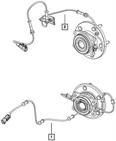 img 1 attached to Датчик MOPAR 4779639AD Anti Brakes