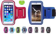 huidali running armband compatible samsung logo