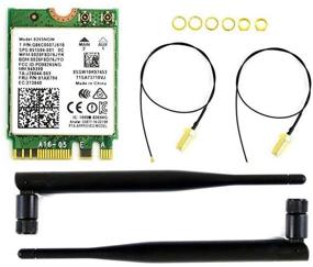 img 4 attached to Модуль беспроводной сетевой карты Coolwell Waveshare AC8265 для Jetson Nano с установленным чипом Intel 8265AC, двухдиапазонный WiFi Bluetooth 4.2, разъем IPEX, поддержка Linux и Windows 10/8.1/8/7