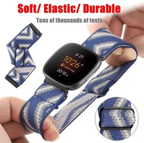 img 2 attached to TERKOWQI Adjustable Compatible Comfortable Replacement Wearable Technology