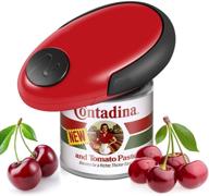 🔌 easy open electric can opener for arthritis and seniors - smooth edge, any size - best kitchen gadget logo