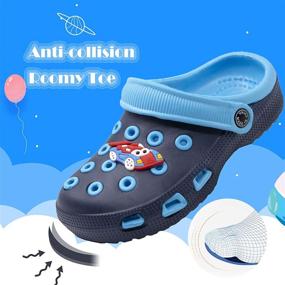 img 2 attached to 🌿 Модные детские сандалии Athlefit Toddler Garden: Обувь для мальчиков для веселых приключений!