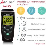 emrss mg-300 magnetic field meter: detect and measure emf levels effectively logo