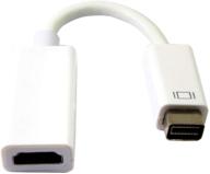 🔌 адаптер высокого качества mini dvi to hdmi для macbook и imac | кабель m/f - адаптер macbook mini dvi - мини-адаптер dvi мужской к hdmi женский | вариант из чистой меди логотип