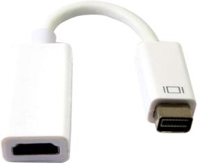 img 4 attached to 🔌 Адаптер высокого качества Mini DVI to HDMI для Macbook и iMac | Кабель M/F - Адаптер MacBook Mini DVI - Мини-адаптер DVI мужской к HDMI женский | Вариант из чистой меди