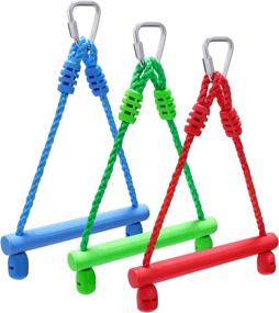 img 4 attached to Unleashing Fun: Rainbow Craft 🌈 Monkey Trapeze Outdoor Delivers Unforgettable Playtime Adventures!