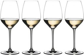 img 4 attached to 🍷 Riedel Extreme Riesling Wine Glass Set, 4-Pack (1 Piece), Crystal Clear