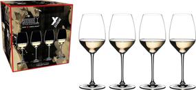 img 3 attached to 🍷 Riedel Extreme Riesling Wine Glass Set, 4-Pack (1 Piece), Crystal Clear