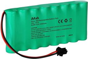 img 2 attached to iMah Ryme B49 8-Cell 9.6V AA Battery Pack 2000mAh High Capacity Ni-MH Rechargeable for RC Cars & Trucks SeaRanger PC-8500