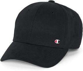 img 2 attached to Champion Mens Classic Twill Black Outdoor Recreation