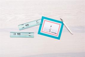 img 2 attached to 📏 We R Memory Keepers Mini Layer Guides (2 Piece) - Multicolor Ruler & Guide for Crafting