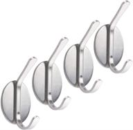 amerlery wall hooks 7lb(max) stainless steel reusable seamless hooks logo