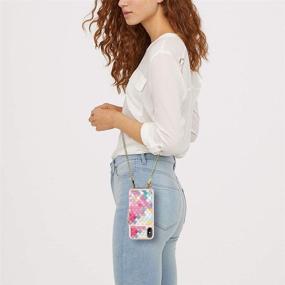 img 2 attached to ZVE Mermaid Wall iPhone Xs Max Case: Crossbody Wallet with Card Holder & Wrist Strap - Stylish Handbag Purse Design for Apple iPhone Xs Max 6.5 inch