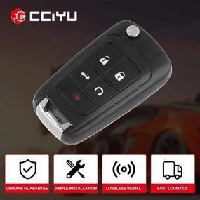 img 2 attached to Cciyu Replacement Keyless Transmitter OHT01060512 Interior Accessories for Anti-Theft