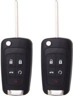 cciyu replacement keyless transmitter oht01060512 interior accessories for anti-theft logo