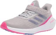 adidas running black shock unisex girls' shoes: lightweight and sporty footwear for active kids logo