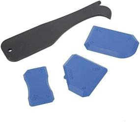 img 1 attached to 🔧 Blue Hawk 4-Pack Caulk Tool Set