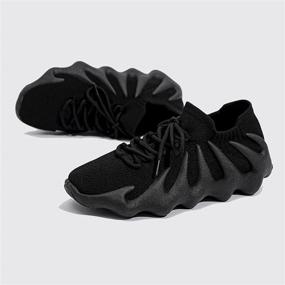 img 2 attached to Lightweight Sneakers Breathable Trainers Numeric_9_Point_5 Men's Shoes