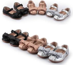 img 3 attached to 👑 Captivating Sparkle Princess Party Girls' Shoes for Flats: Perfect for Girls' Adorable Occasions