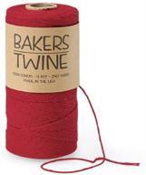 bakers twine - 240 yards (solid red) logo