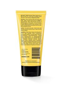 img 3 attached to BEE BALD SHAVE Cream: Light, Slick & Efficient Shaving Solution for Face and Head, 6 Fl. Oz.