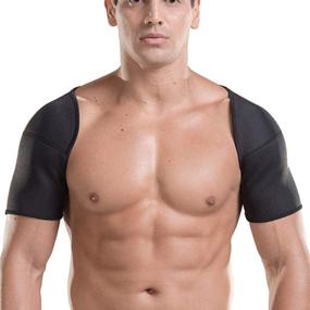 img 2 attached to Exceart Shoulder Support Adjustable Protector Sports & Fitness
