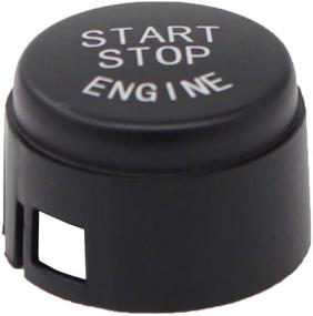 img 3 attached to 🚗 MOTOKU Car Engine Start Stop Button Switch Cover Cap For BMW 5 6 7 Series F01 F02 F10 F11 F12 F13 2009-2013